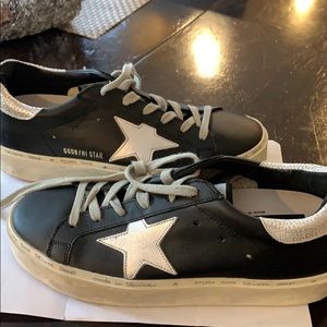 Golden Goose size 38 Hi Star Platform Sneaker